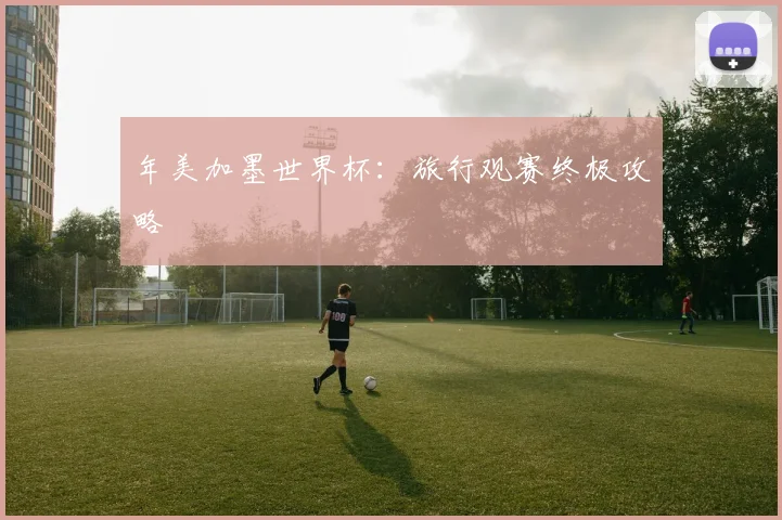 年美加墨世界杯:旅行观赛终极攻略